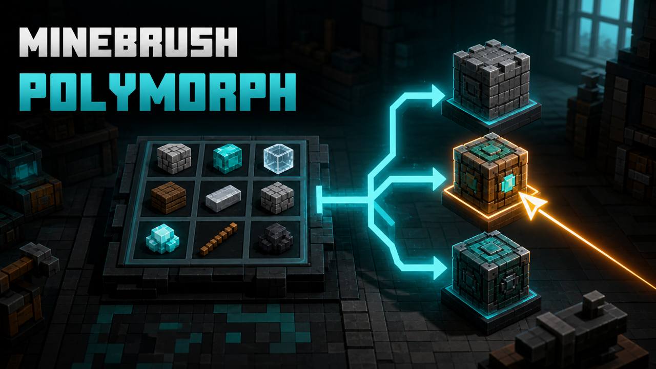 MineBrush Polymorph 1.1.0 guide cover