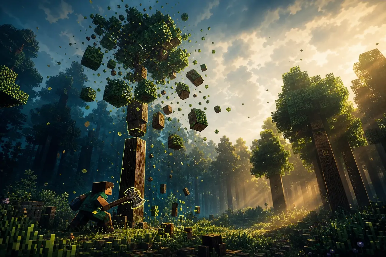 Addon choppop tree chopper
