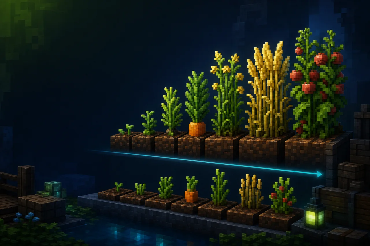 Bee s fancy crops for minecraft visual scope compatibility and pack order guide