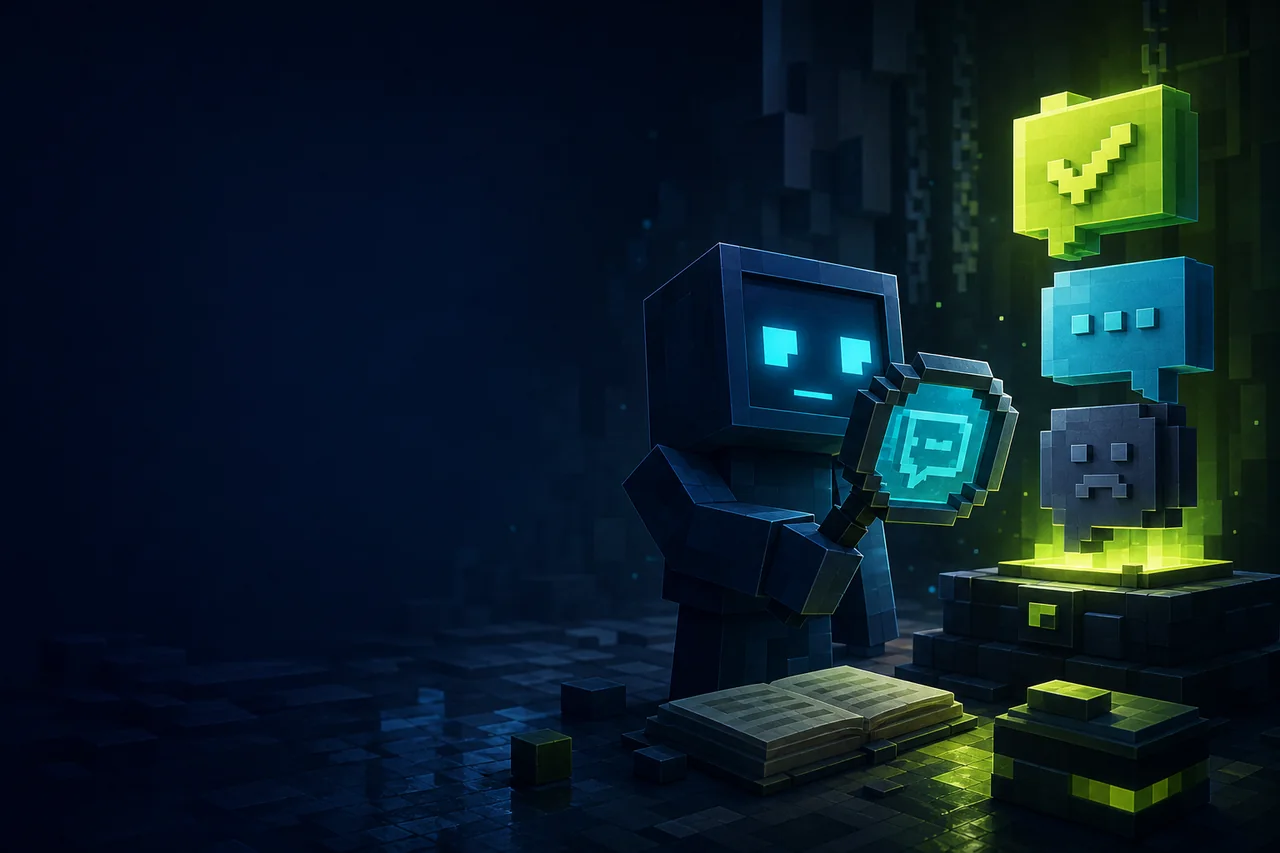 Chat reporting helper for minecraft visual scope compatibility and pack order guide