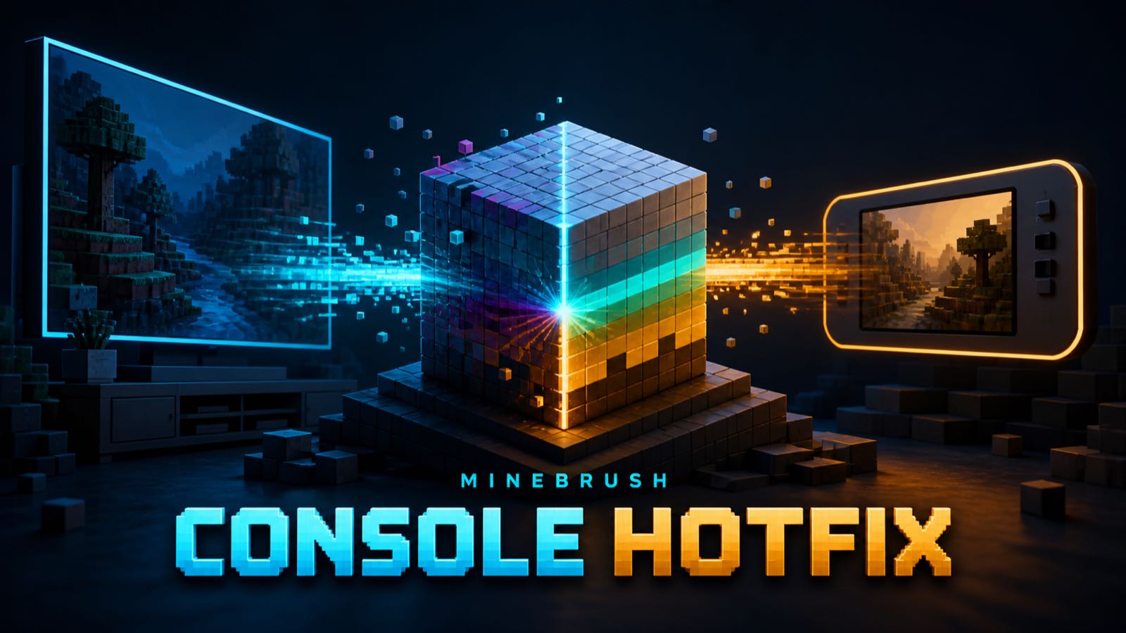 MineBrush Console Hotfix cover