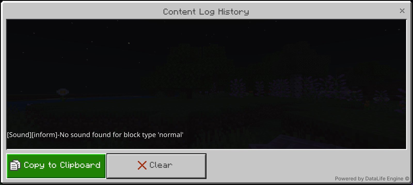 Final Minecraft Content Log without recipe or content errors