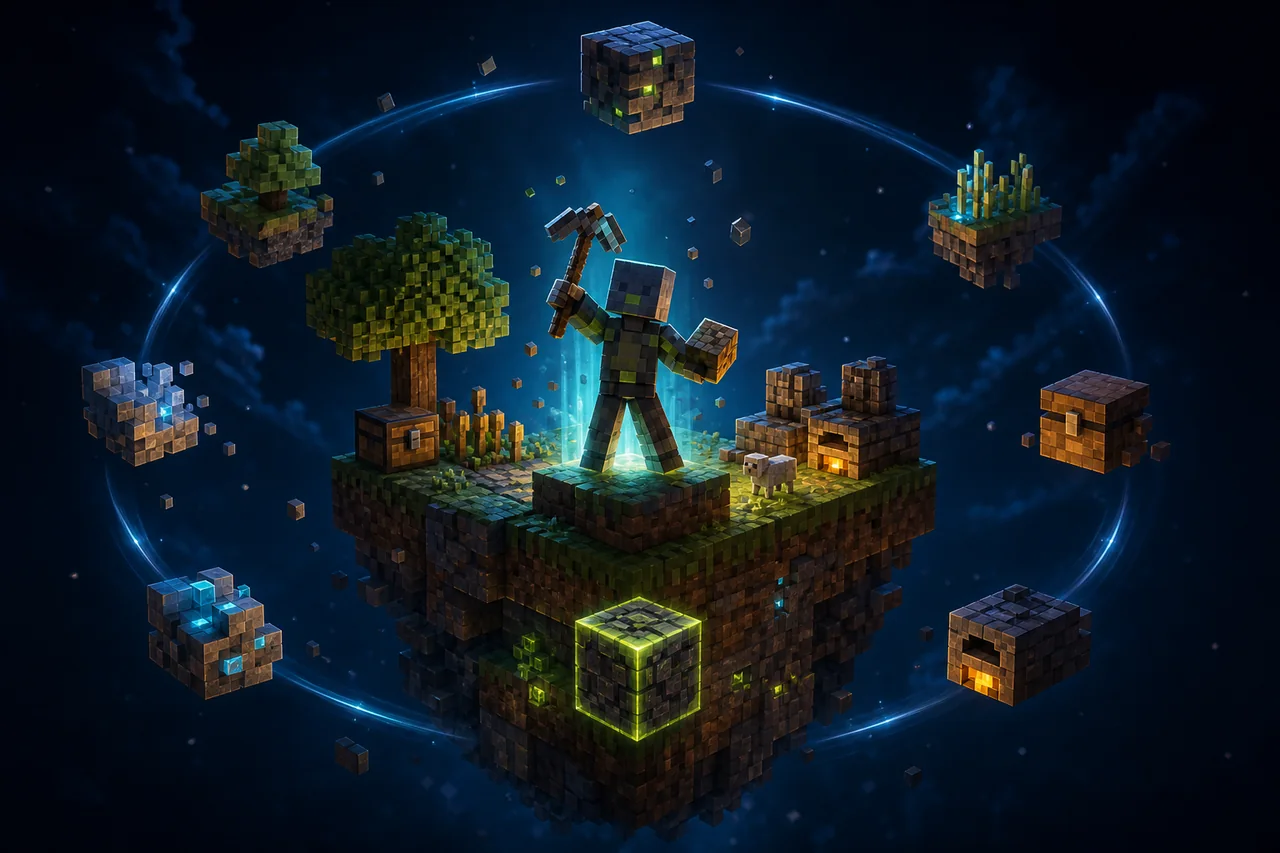 One block by dta for minecraft bedrock phases install and first session guide