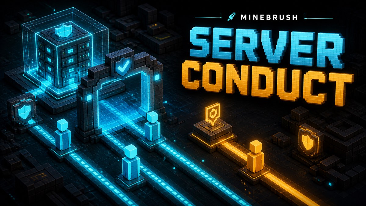 MineBrush Server Conduct owner guide cover
