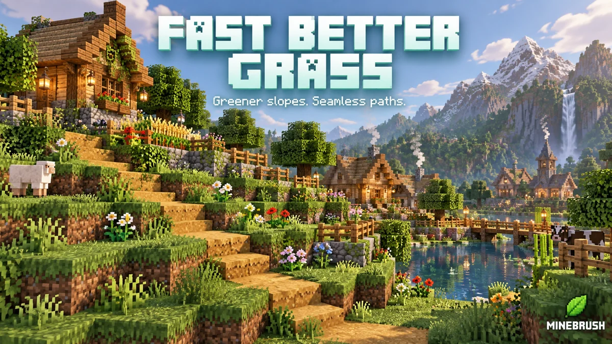 Fast better grass for minecraft visual scope compatibility and pack order guide
