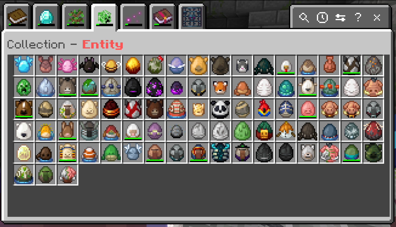 Author example of the entity collection in Basic mode
