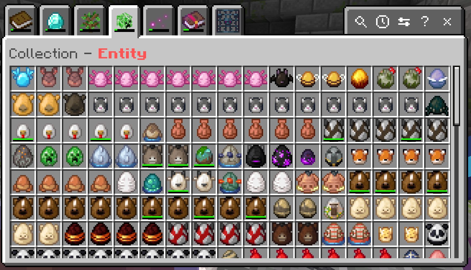 Author example of entity variants in Committed mode