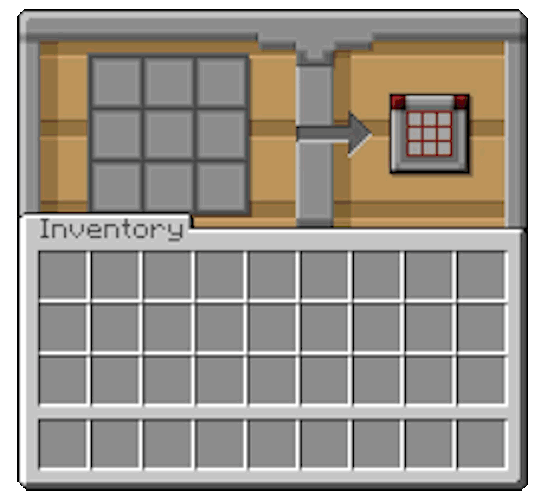 Animated crafter interface detail from the creator overview