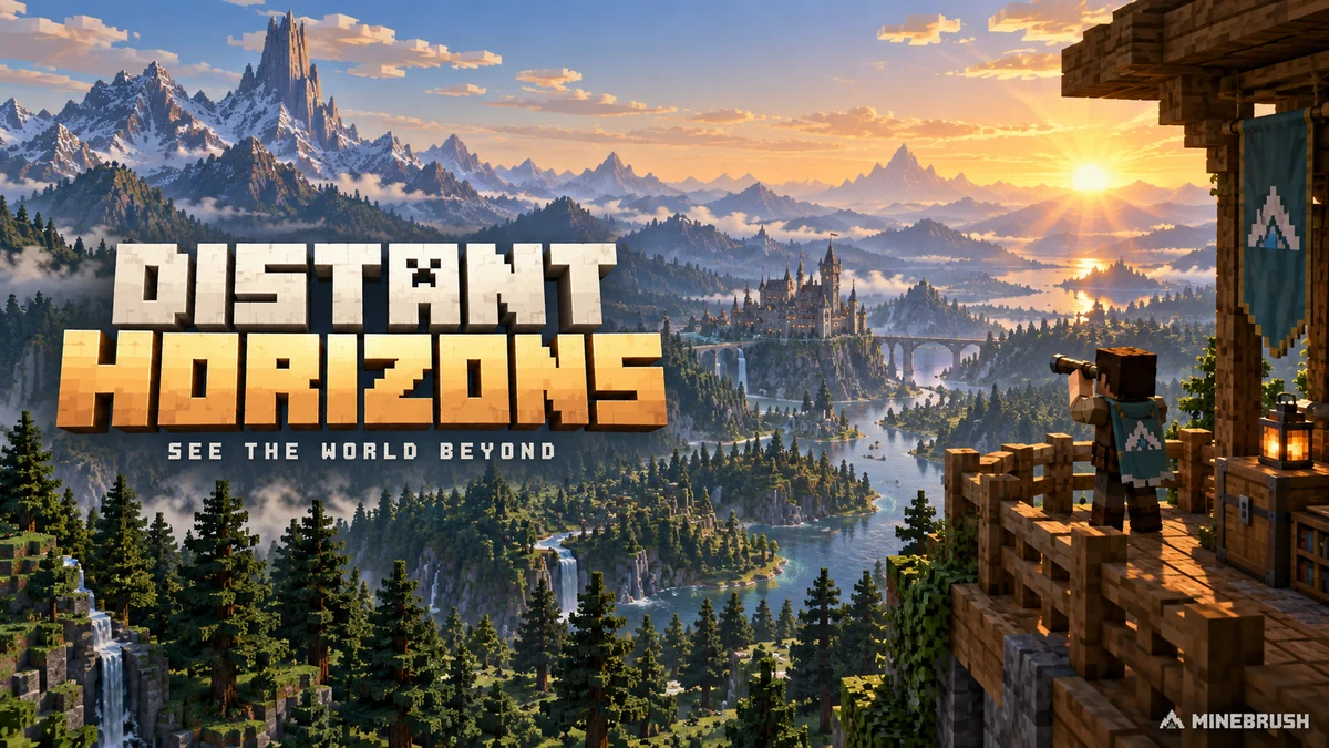 Distant horizons minebrush cover