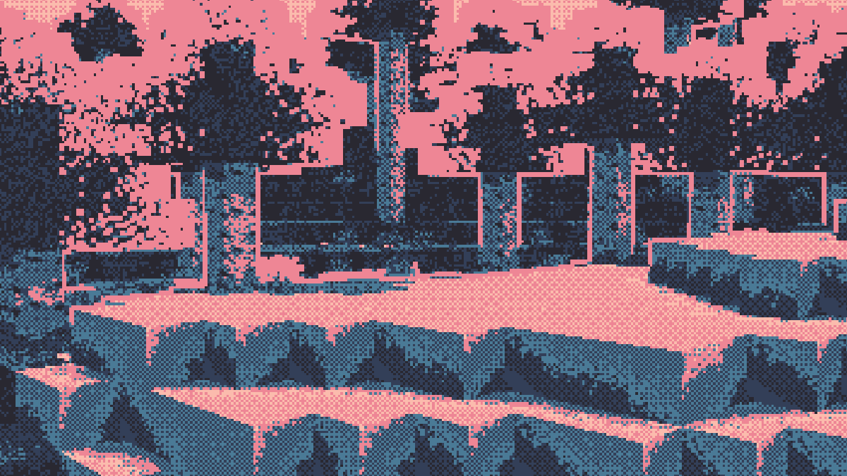 Dither shader: Twilight 5: a small, dramatic palette