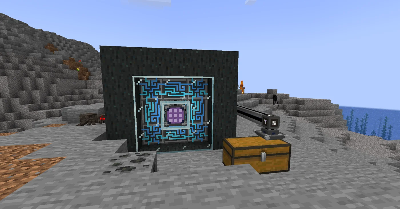 Applied Energistics 2 and Continuity content in an official Embeddium rendering integration example