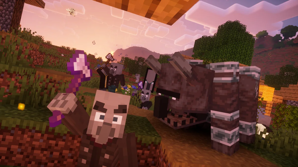 Fresh Animations by FreshLX: hostile mobs during action