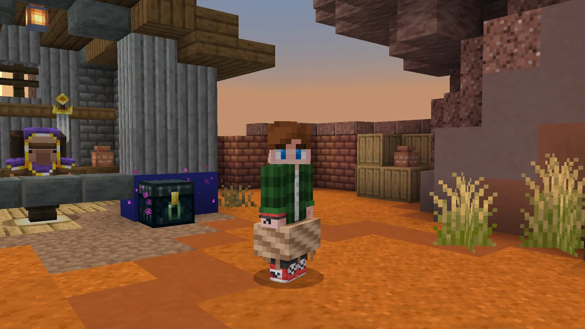 Hive BedWars player held in place by the Season 5 lasso