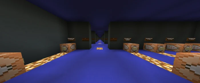 Alphabetical achievement selection area with signs and buttons