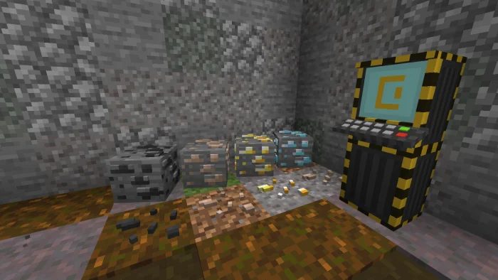 Decorative terminal and equipment blocks in Crossbattle Blocks