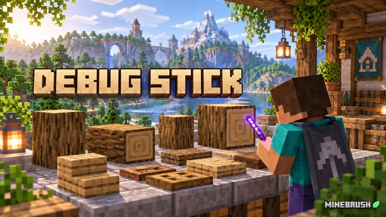 Mb332 debug stick minebrush