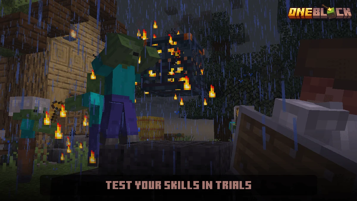 Creator OneBlock illustration: Test your skills in trials!