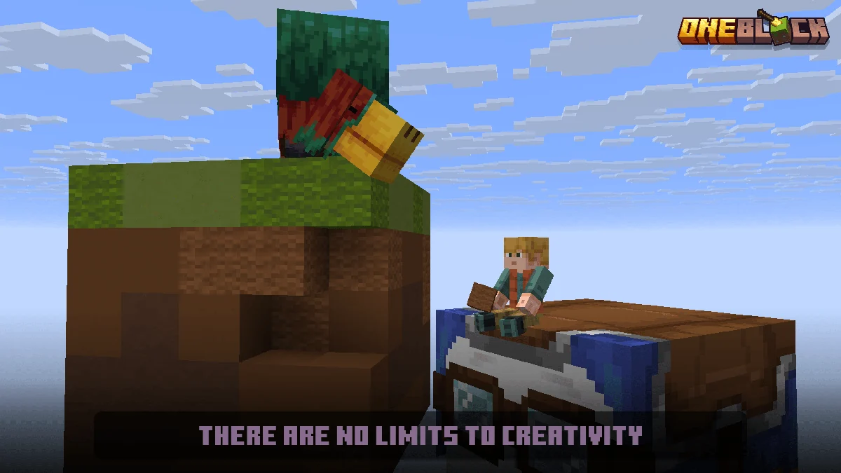 Creator OneBlock illustration: There are no limits to creativity.
