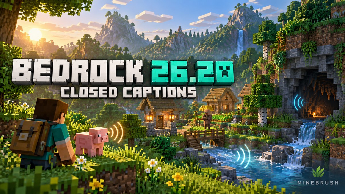 Minebrush bedrock 26 20 cover