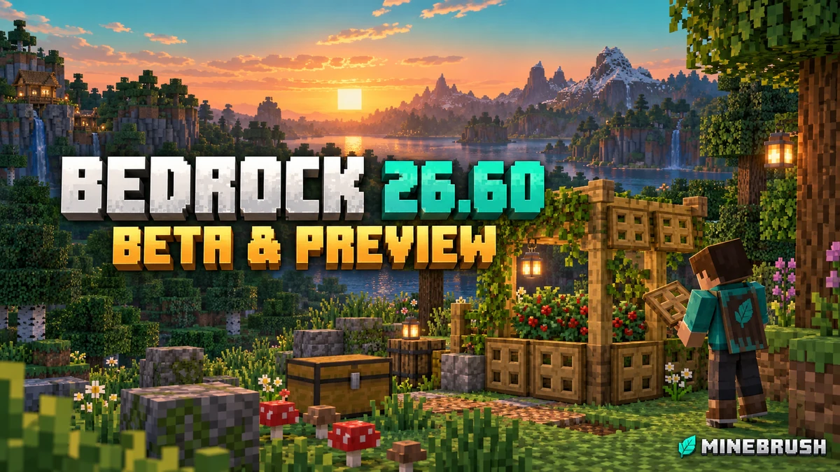 Minebrush bedrock 2660 preview cover