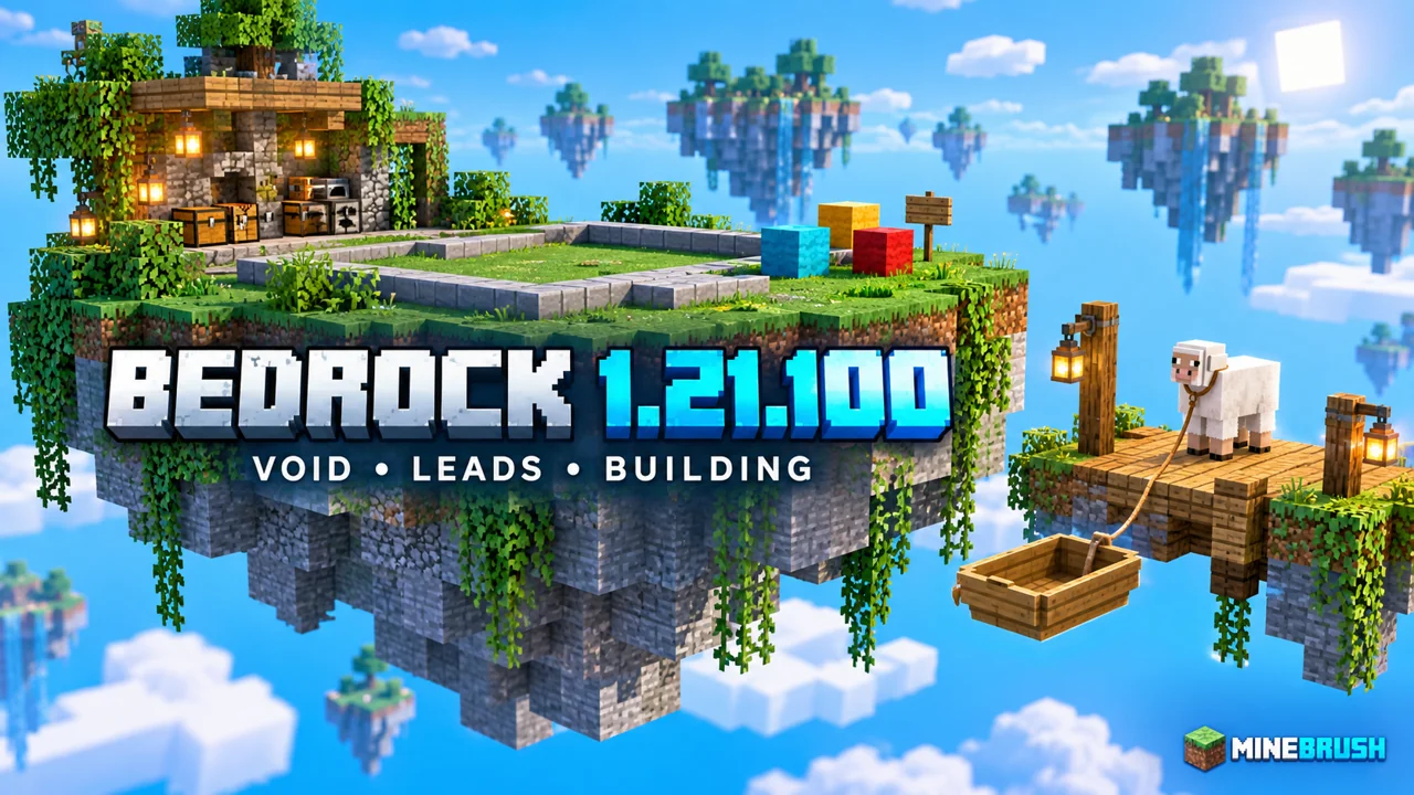 Minebrush bedrock121100 cover
