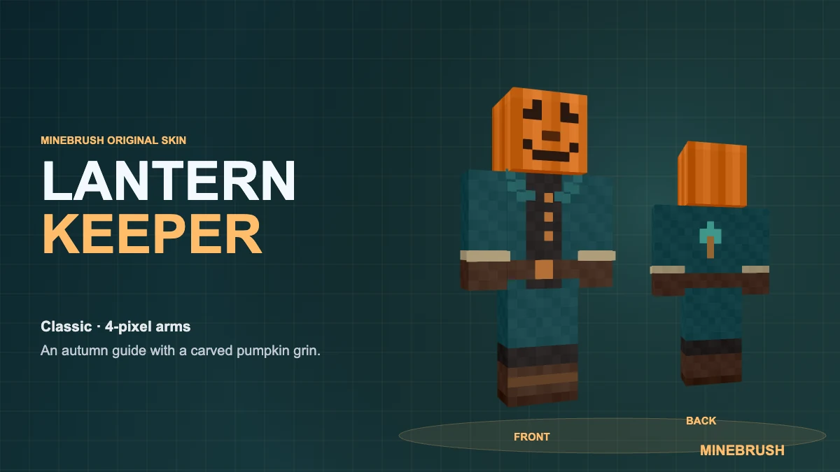 Minebrush lantern keeper cover