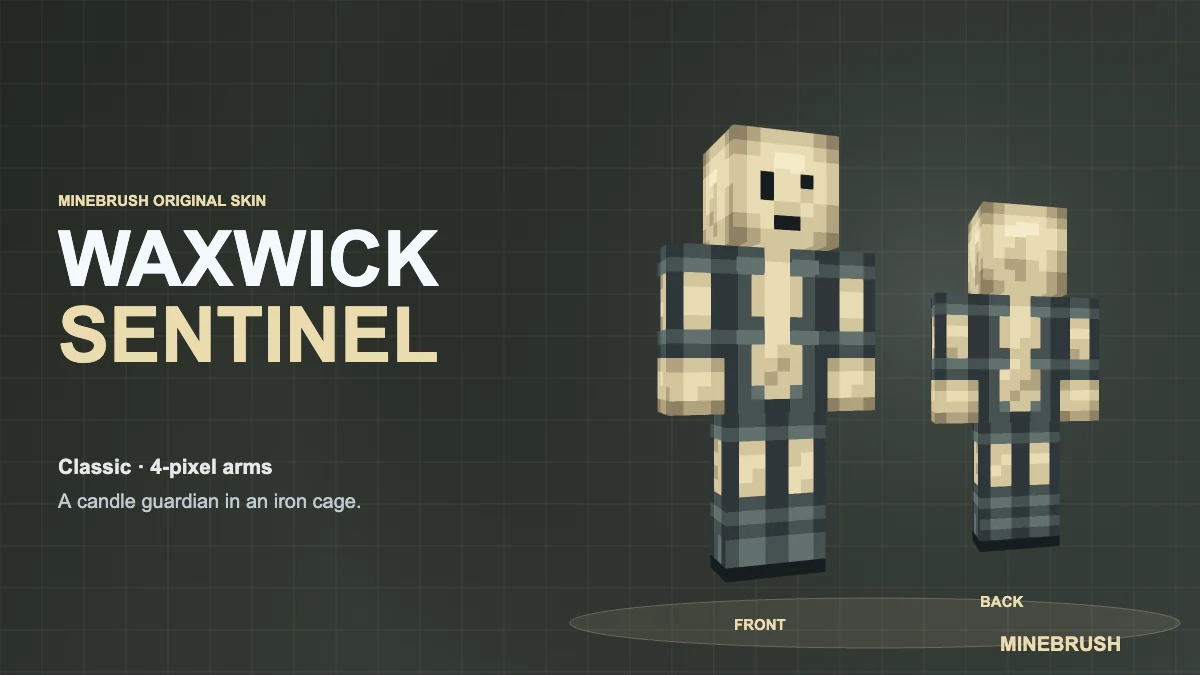 Minebrush waxwick sentinel cover