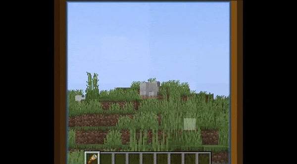 Frame from the author’s spyglass integration animation with the familiar spyglass border around the enlarged scene